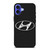 HYUNDAI MOTORS CARBON LOGO iPhone 16 Case Cover