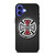 INDEPENDENT TRUCK COMPANY METAL LOGO 2 iPhone 16 Case Cover