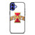 IOWA STATE CYCLONES WHITE iPhone 16 Case Cover