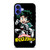 IZUKU MIDORIYA MY HERO ACADEMIA ANIME iPhone 16 Case Cover
