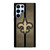 NEW ORLEANS SAINTS NFL METAL STRIPE Samsung Galaxy S22 Ultra Case Cover