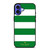 KATE SPADE GREEN STRIPE iPhone 16 Case Cover