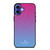 KATE SPADE NEW YORK PINK BLUE GLITTER iPhone 16 Case Cover