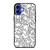 KEITH HARING BLACK WHITE iPhone 16 Case Cover