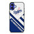 LA DODGERS WHITE BLUE STRIPS iPhone 16 Case Cover