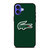 LACOSTE CROCODILE GREEN iPhone 16 Case Cover