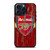 ARSENAL FC WOODEN LOGO iPhone 15 Pro Max Case Cover