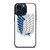 ATTACK ON TITAN ANIME SYMBOL iPhone 15 Pro Max Case Cover