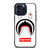 BAPE CAMO SHARK SUPREME WHITE iPhone 15 Pro Max Case Cover