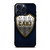 BOCA JUNIORS FC METAL LOGO iPhone 15 Pro Max Case Cover