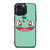 BULBASAUR POKEMON ANIME FLAT iPhone 15 Pro Max Case Cover