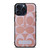 COACH NEW YORK PINK PATTERN iPhone 15 Pro Max Case Cover