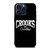 CROOKS AND CASTLES LOGO BLACK iPhone 15 Pro Max Case Cover
