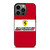 SCUDERIA FERRARI FORMULA ONE F1 RACING iPhone 13 Pro Case Cover
