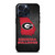 GEORGIA BULLDOGS SYMBOL METAL iPhone 15 Pro Max Case Cover