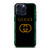 GUCCI ROUND BLACK iPhone 15 Pro Max Case Cover