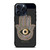HAMSA EVIL EYE HAND OF FATIMA LOGO iPhone 15 Pro Max Case Cover