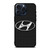 HYUNDAI MOTORS CARBON LOGO iPhone 15 Pro Max Case Cover