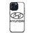 HYUNDAI MOTORS WHITE iPhone 15 Pro Max Case Cover