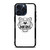KENZO PARIS BORDERED LOGO WHITE iPhone 15 Pro Max Case Cover