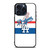 LA DODGERS WHITE STIPS iPhone 15 Pro Max Case Cover