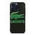 LACOSTE CROCODILE SUEDE iPhone 15 Pro Max Case Cover