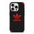 ADIDAS STRIPE RED LOGO iPhone 15 Pro Case Cover
