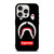 BAPE CAMO SHARK SUPREME BLACK iPhone 15 Pro Case Cover