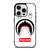 BAPE CAMO SHARK SUPREME WHITE iPhone 15 Pro Case Cover
