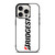 BRIDGESTONE TIRE LOGO WHITE iPhone 15 Pro Case Cover