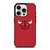 CHICAGO BULLS LOGO FAN ART iPhone 15 Pro Case Cover