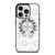 CHROME HEARTS WHITE iPhone 15 Pro Case Cover