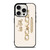 COACH PINK PATTERN MATE iPhone 15 Pro Case Cover