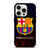 FC BARCELONA LOGO FOOTBALL iPhone 15 Pro Case Cover