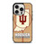 HOOSIER STATE OF MIND INDIANA WOODEN LOGO iPhone 15 Pro Case Cover