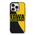 IOWA HAWKEYES UNIVERSITY FOOTBALL iPhone 15 Pro Case Cover