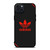ADIDAS STRIPE RED LOGO iPhone 15 Plus Case Cover