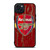 ARSENAL FC WOODEN LOGO iPhone 15 Plus Case Cover