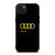 AUDI CAR GOLD LOGO iPhone 15 Plus Case Cover