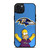 BALTIMORE RAVENS THE SIMPSON iPhone 15 Plus Case Cover