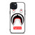 BAPE CAMO SHARK SUPREME WHITE iPhone 15 Plus Case Cover