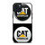 CAT CATERPILLAR WHITE BLACK iPhone 15 Plus Case Cover
