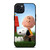 CHARLIE BROWN PEANUTS GRASS iPhone 15 Plus Case Cover