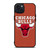 CHICAGO BULLS BASKETBALL EMBOSS iPhone 15 Plus Case Cover
