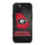 GEORGIA BULLDOGS SYMBOL METAL iPhone 15 Plus Case Cover