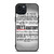 GREY'S ANATOMY QUOTES iPhone 15 Plus Case Cover