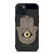 HAMSA EVIL EYE HAND OF FATIMA LOGO iPhone 15 Plus Case Cover