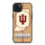 HOOSIER STATE OF MIND INDIANA WOODEN LOGO iPhone 15 Plus Case Cover