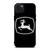 JOHN DEERE BLACK LOGO iPhone 15 Plus Case Cover
