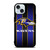 BALTIMORE RAVENS NFL STRIPE LOGO iPhone 15 Case Cover BALTIMORE RAVENS NFL STRIPE LOGO iPhone 15 Case Cover